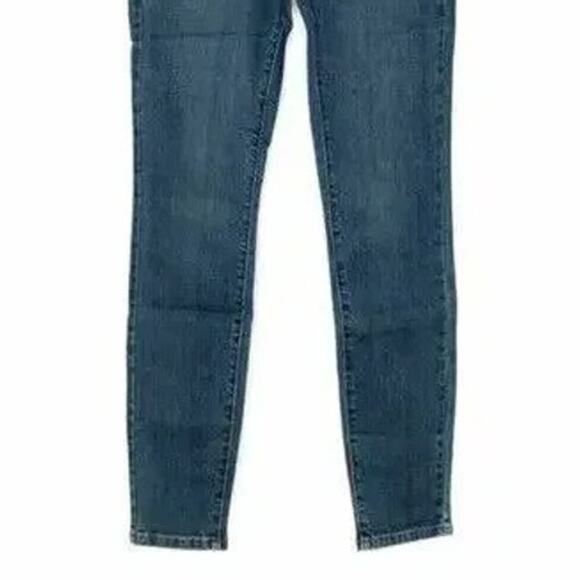 NWT prAna Sienna Stretch Cotton Skinny Jeans Mid Rise 8 / 29 P True Blue #3231 - Picture 4 of 14